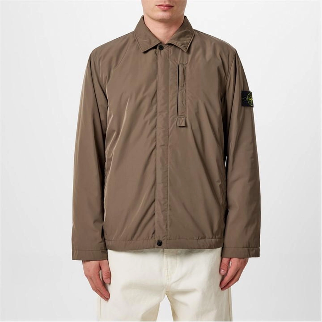Stone Island Twill Light Jacket - Brown